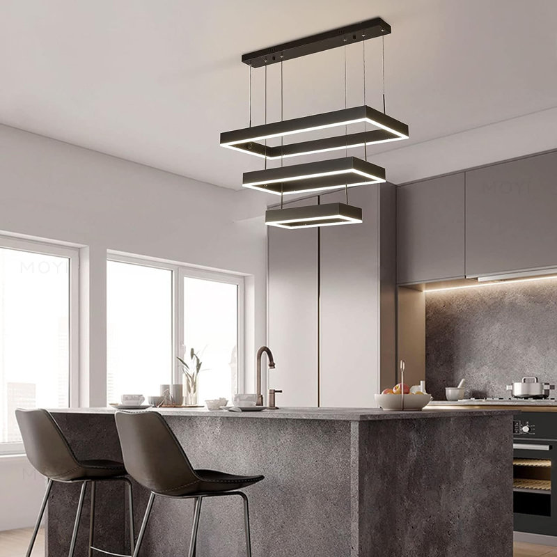 Coralyne 3-layers Unique Dimming LED Chandelier