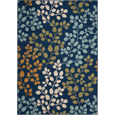 Caral Floral Indoor / Outdoor Rug
