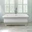Parisian® 1 66" Freestanding Soaking Bathtub-1185473974