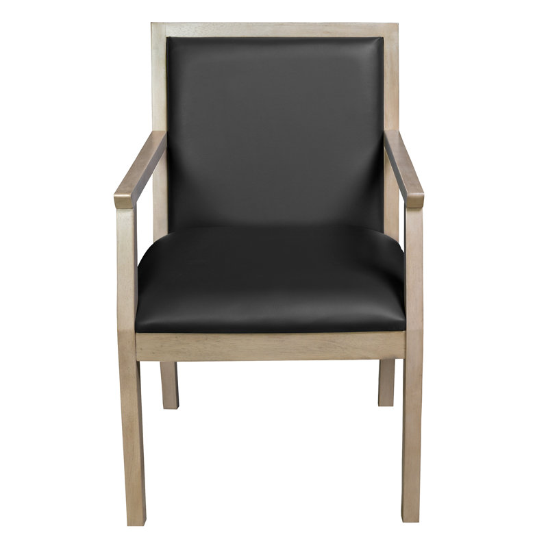 Chaise d'appoint Regent Wallguard, Chêne noble, Noir, noir, noir, noir