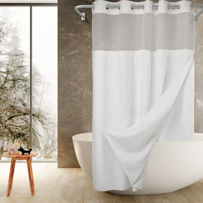 Rideau de douche Ramjani Waffle Weave