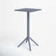 Farrah 23.6'' Resin Fliptop Outdoor Bar Table