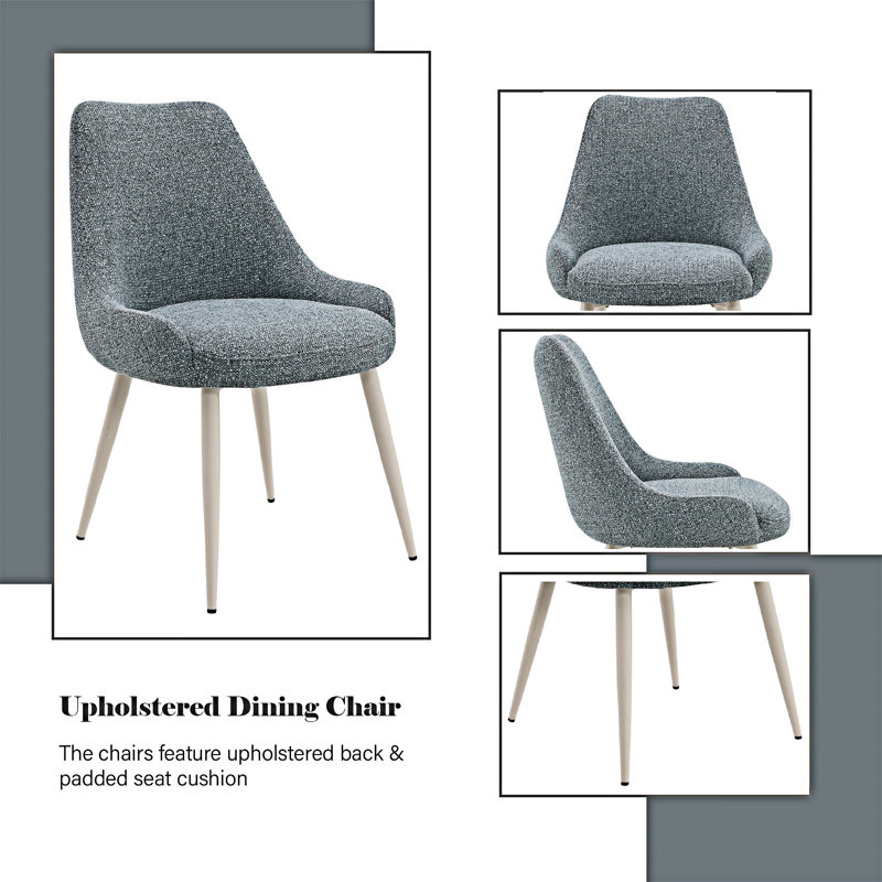 Chaise d'appoint rembourrée