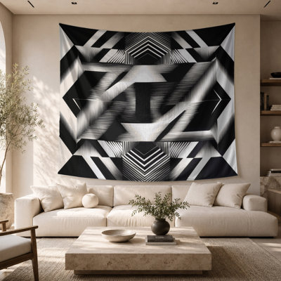 Tapisserie murale «Op Art 4»