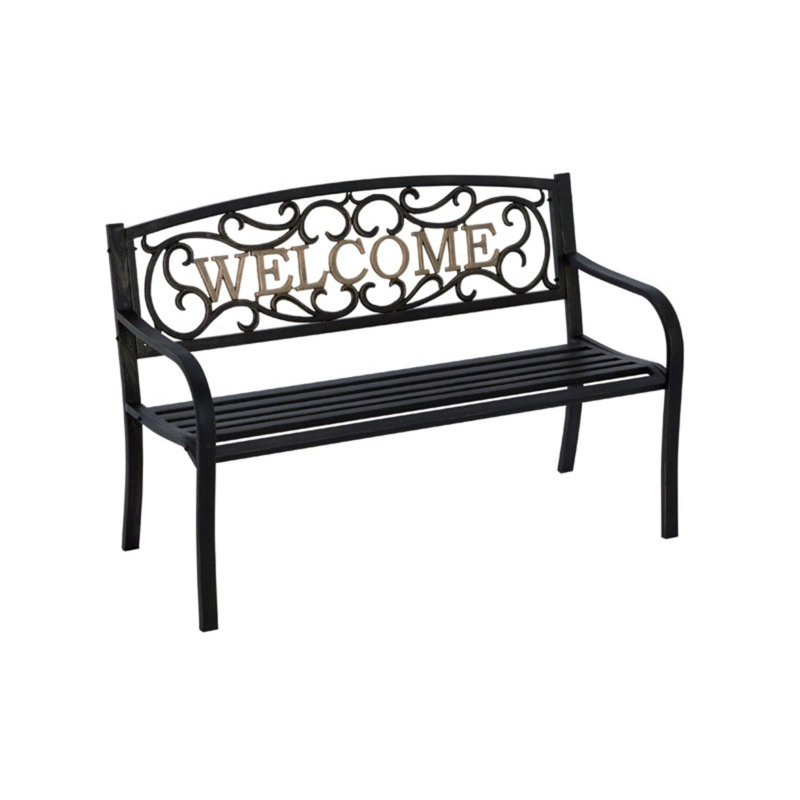Banc de parc Welcome Iron