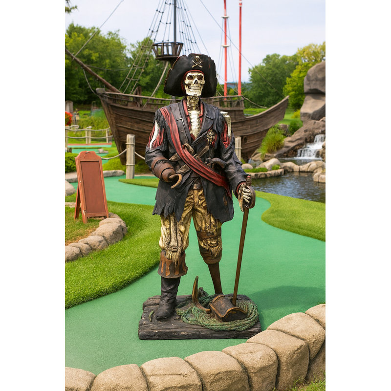 Figurine squelette pirate