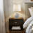Asymmetrical Ceramic Table Lamp Grey See Below