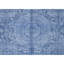 Hand Knotted Wool Area Rug in Blue