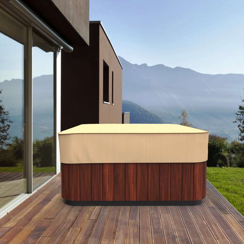 Couvercle de spa extérieur Ivan, H 14 po x l 86 po x p 86 po