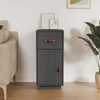 Leam 34cm Solid Wood Sideboard
