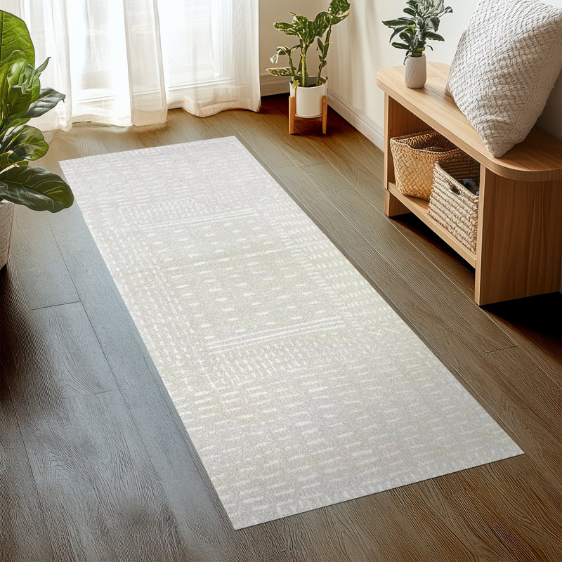 Stitches One-Piece Washable Runner, 28" W x 75" L