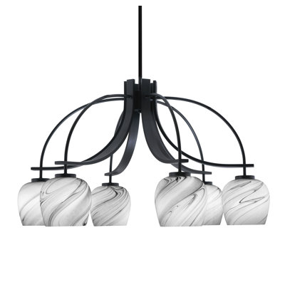 Lustre encastré avec lumière onyx Cavella