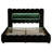 Upholstered Platform Bed with Headboard-1504753849