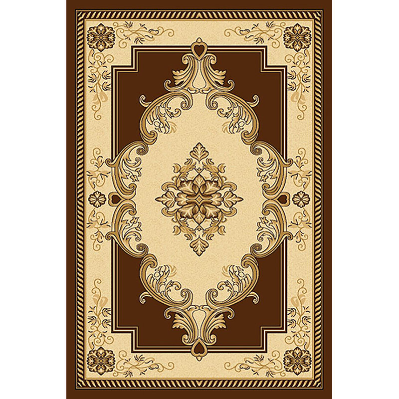 Tapis oriental brun Ramsel, Rectangle 9 pi 2 po x 12 pi 5 po