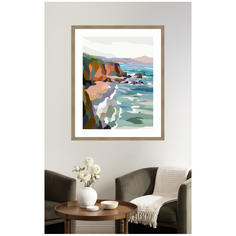 «Pho Beach» par Nikita Jariwala, reproduction d'art encadrée