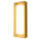 Meio Squadro 2 - Light Flush Mounted Sconce