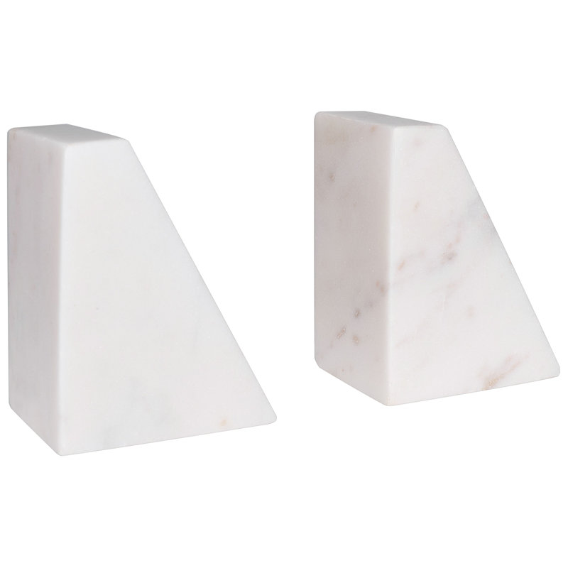 Marble Bookends
