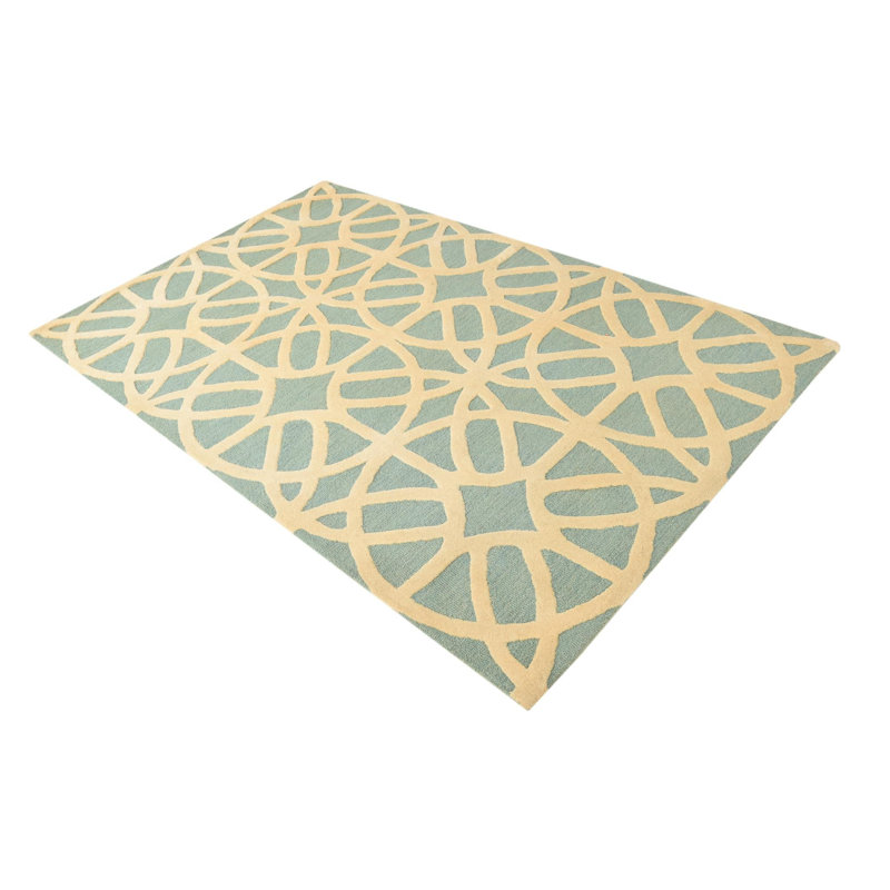 Tapis bleu clair Orlando