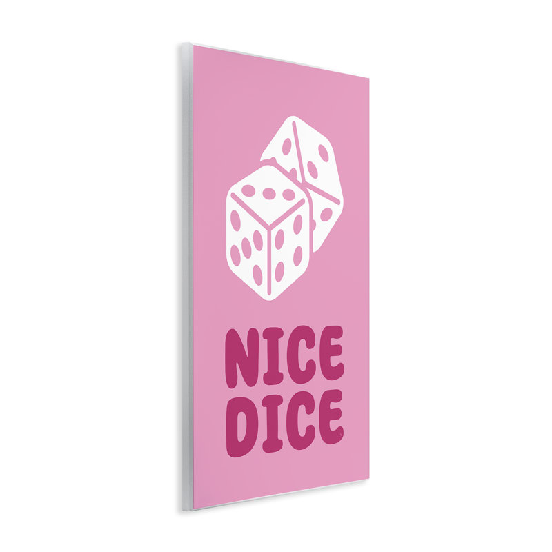 «Nice Dice Expression» par Martina Pavlova, H 15 po x l 10 po