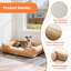 Orthopedic Dog Bed with Bolster -1227740935-1227771283