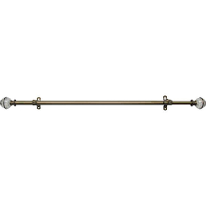 Funston Single Curtain Rod, 48" - 86"