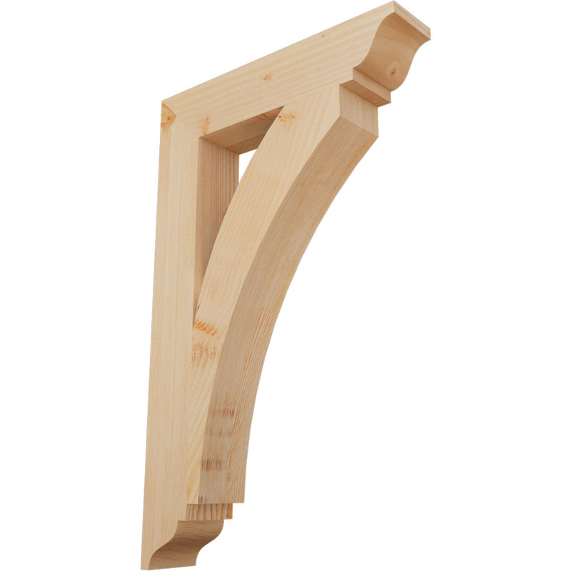 Support traditionnel Thorton, H 32 po x l 3,5 po x P 20 po, Douglas (lisse)