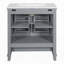 Meuble-lavabo de 30 pouces avec lavabo simple-1958212039