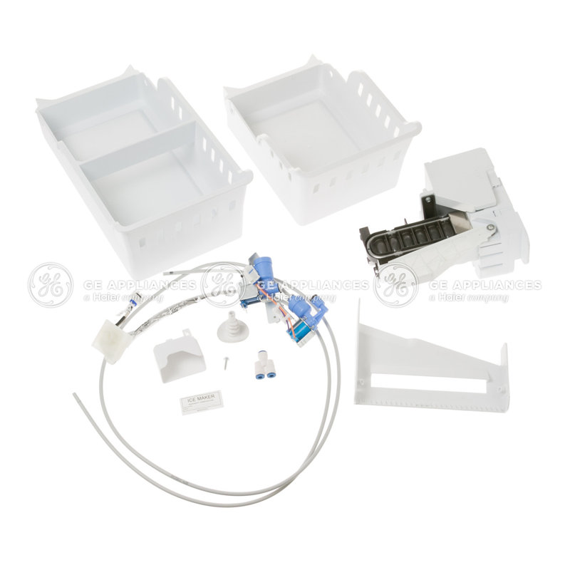 GE Appliances IM5D Optional Second Icemaker Kit – Freezer Ice Maker for Select French-Door Bottom-Freezer Refrigerators