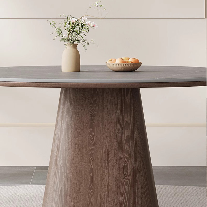 Ensemble de table de salle à manger de style nordique moderne, H 29,53 po x L 47,24 po x l 47,24 po