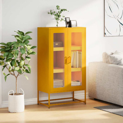 Highboard 68X39x123 Cm Steel