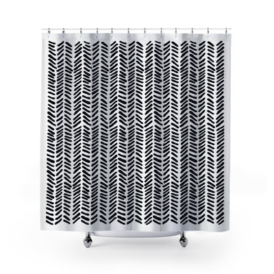 Thora Tribal Shower Curtain