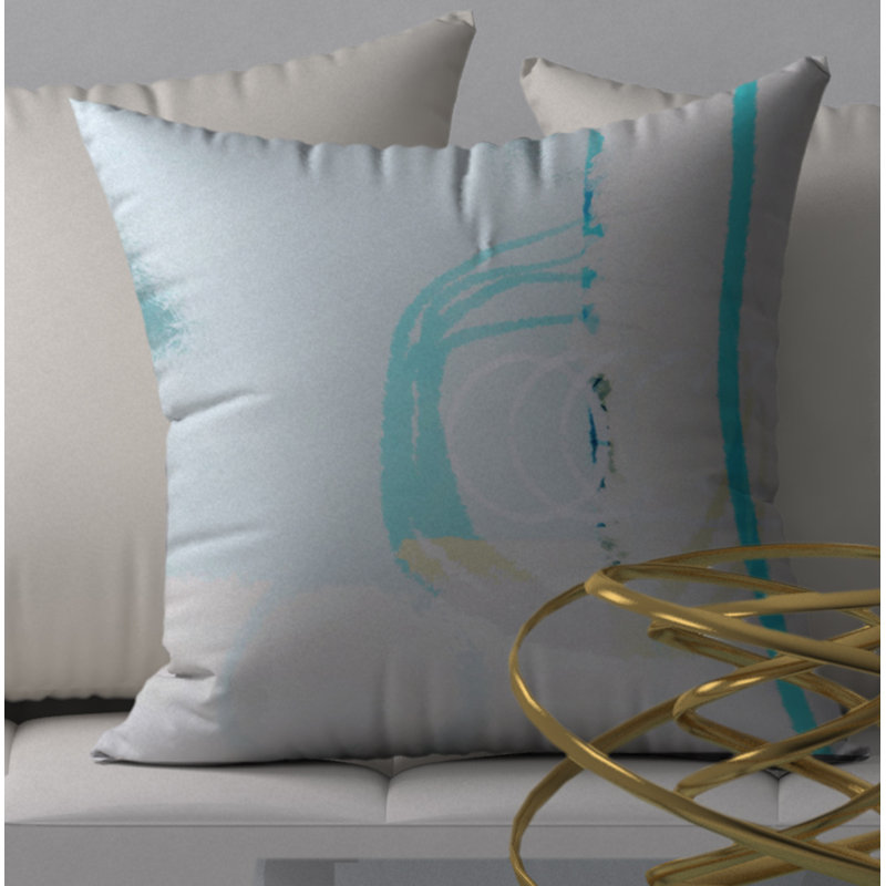 Reversible Throw Pillow, 24" x 24"