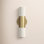 Otto 2 Light Glass Dimmable Armed Sconce