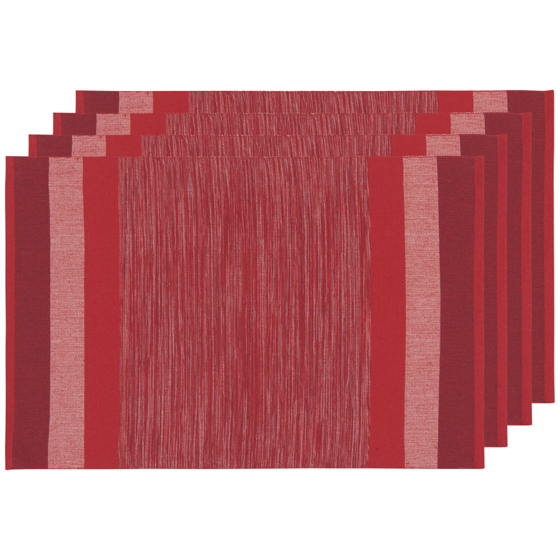 Ensemble de napperons en coton 4 pièces