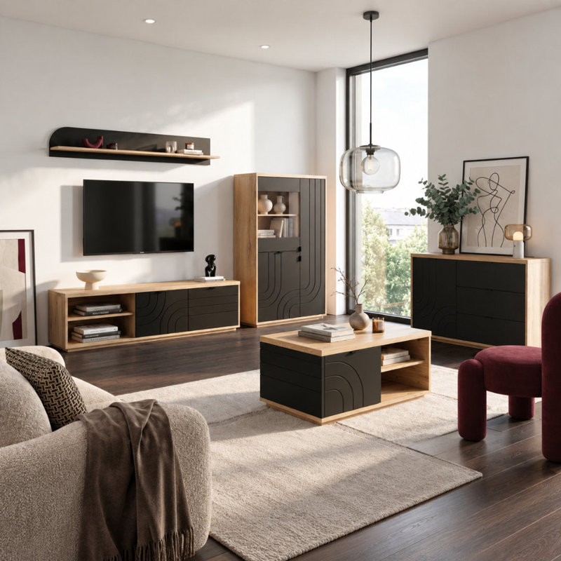 150 cm W Plastic Sideboard