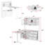 Garde-manger 68,9 po H