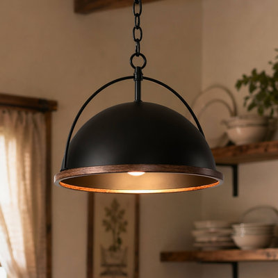 Luminaire suspendu 1 lumière à hauteur réglable