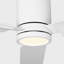 Visual Comfort Fan Cleancut Smart 62 LED Indoor Ceiling Fan with Threaded Downrod, Midnight Black ABS blades and Handheld Remote-1233426865-1233426864