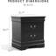 Meuble de chambre à coucher de style transitionnel 1 pièce-228118514