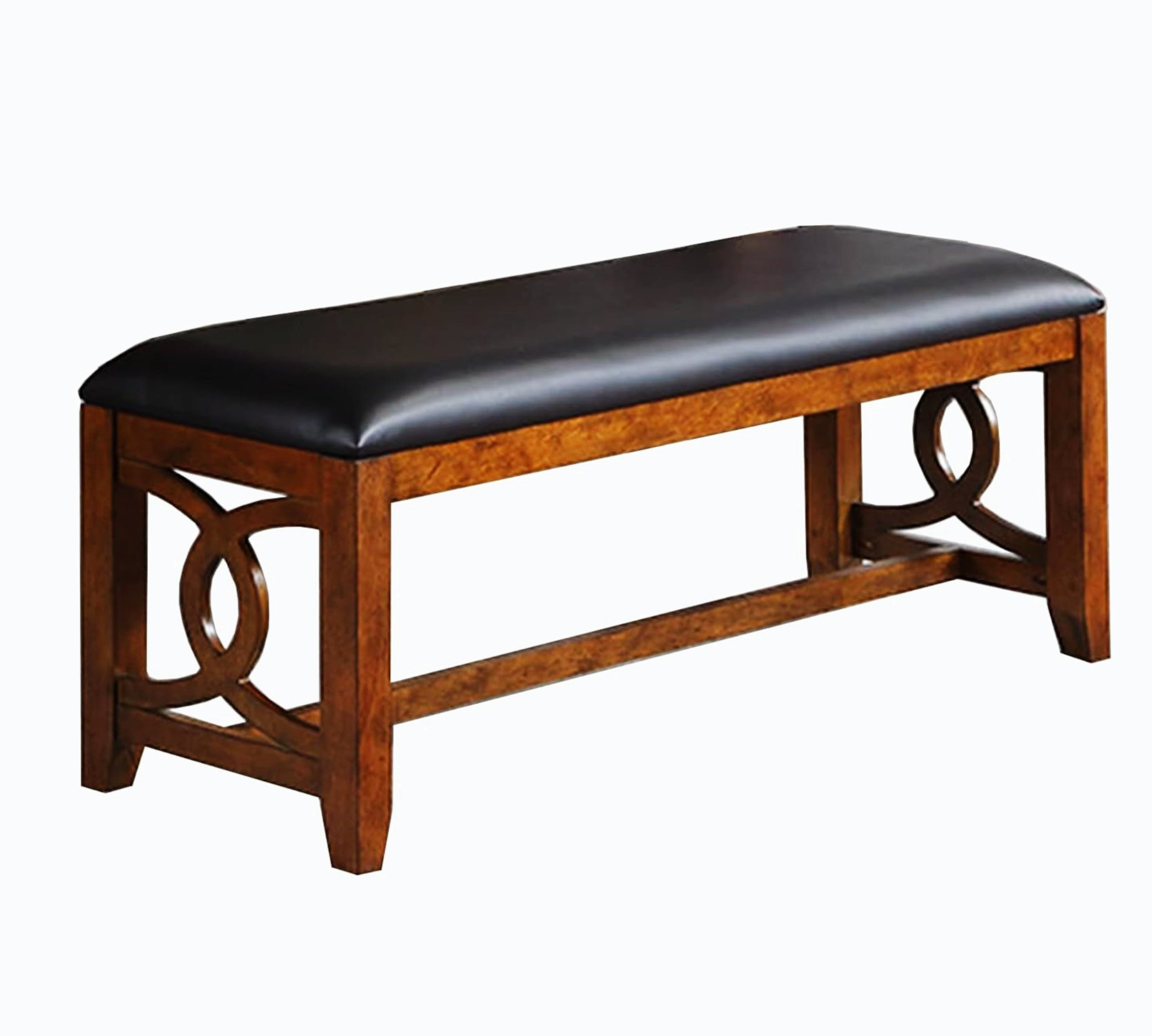 Rosalind Wheeler Blia Faux Leather Upholstered Bench Wayfair