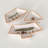 11.75" Christmas 3-Piece Scandi Christmas Tree Platter, Multicolor