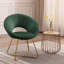 Velvet Barrel Chair-9794343