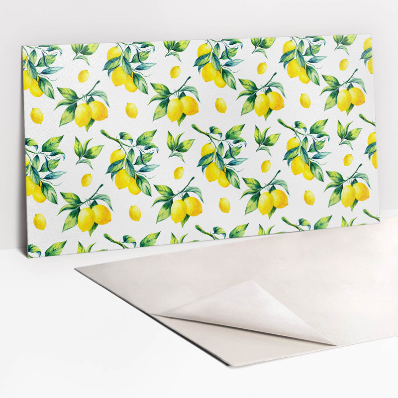 Aundrey 50x100 cm Pvc Singular Tile inGreen