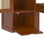 Lit plateforme simple en bois avec deux casiers de rangement, tiroir-1049647411