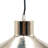 12"W Harville 1-Light Silver Laser Cut Teardrop Pendant