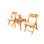 Surfliner Outdoor 3 - Piece Teak Bistro Set