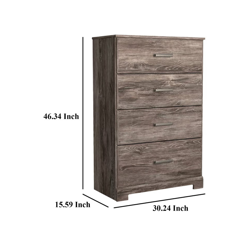 Isnk 30.24'' W 4 - Drawer Dresser