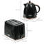 HOMCOM Kettle and Toaster Set 1.7L Kettle & 2 Slice Toaster Set-121643267
