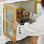 Armoire d'appoint multifonctionnelle de couleur moderne