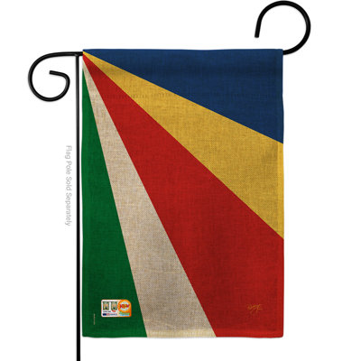 Double Sided 18.5'' H x 13'' W Polyester Flag Set